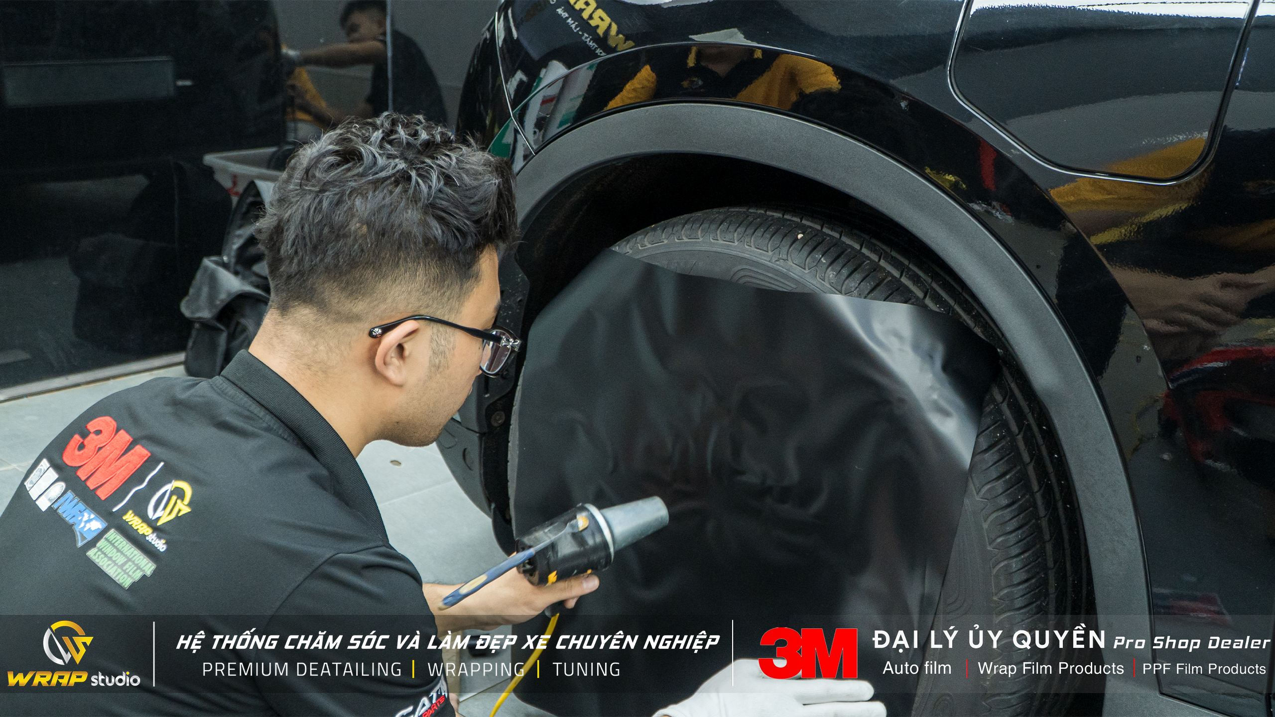 Dán decal lazang tại Wrap Studio