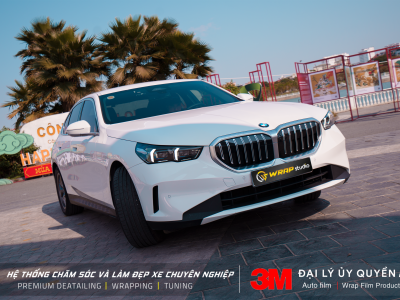 BMW 520i dán phim cách nhiệt