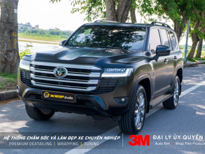 Land Cruiser dán PPF mờ