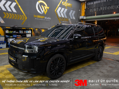 SantaFe dán phim cách nhiệt