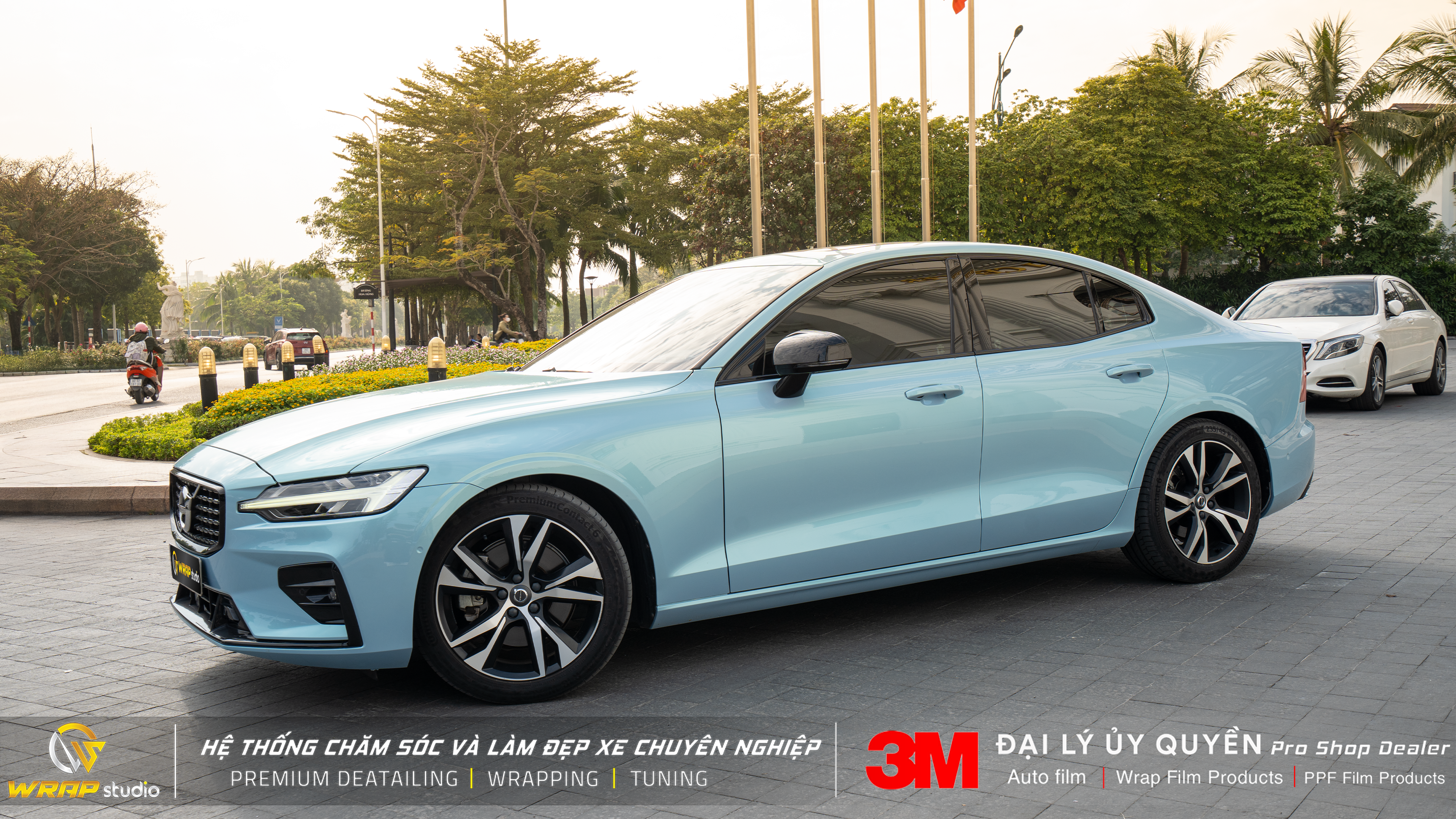 Volvo S60 dán đổi màu 
