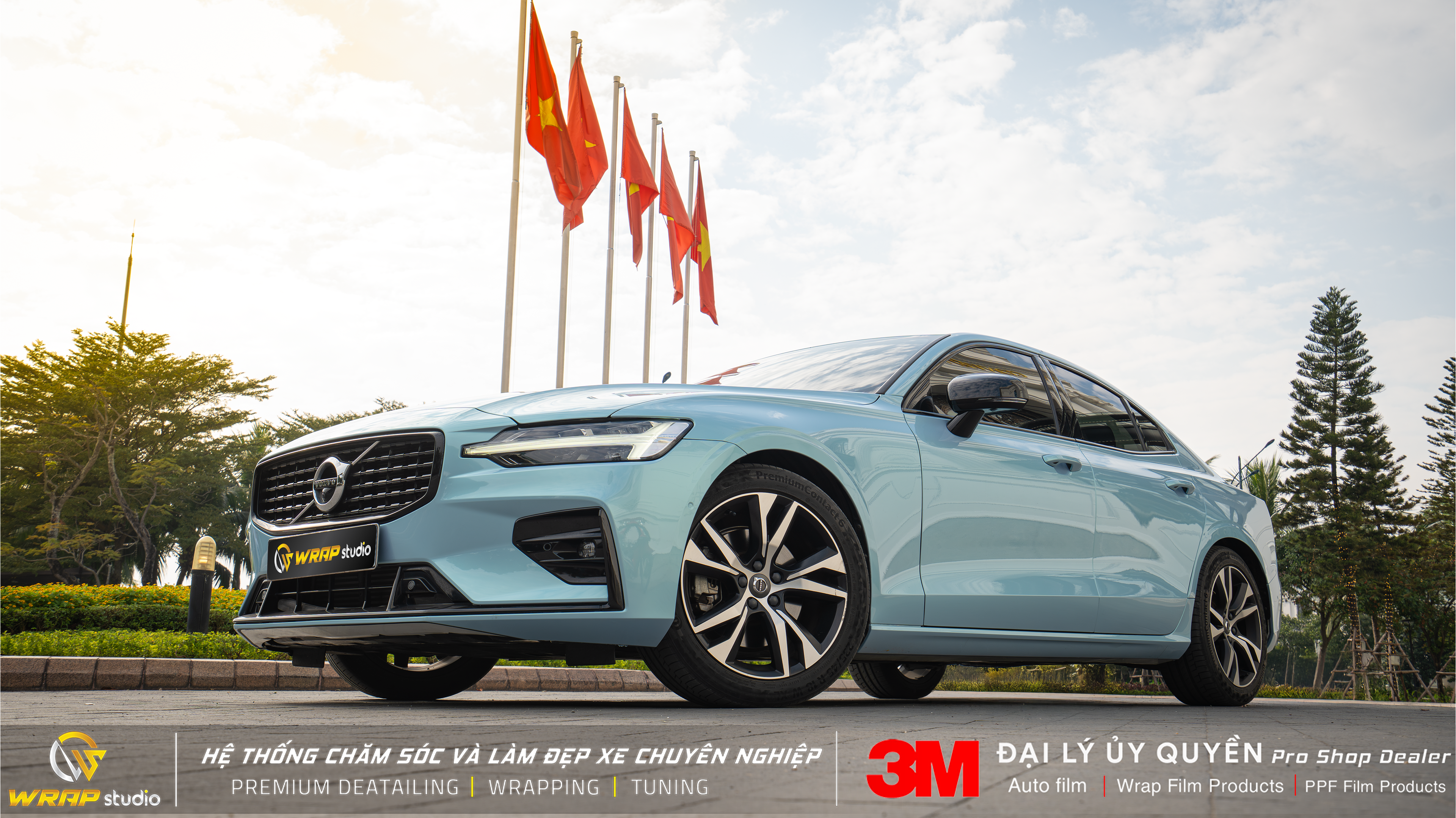 Volvo S60 dán đổi màu 