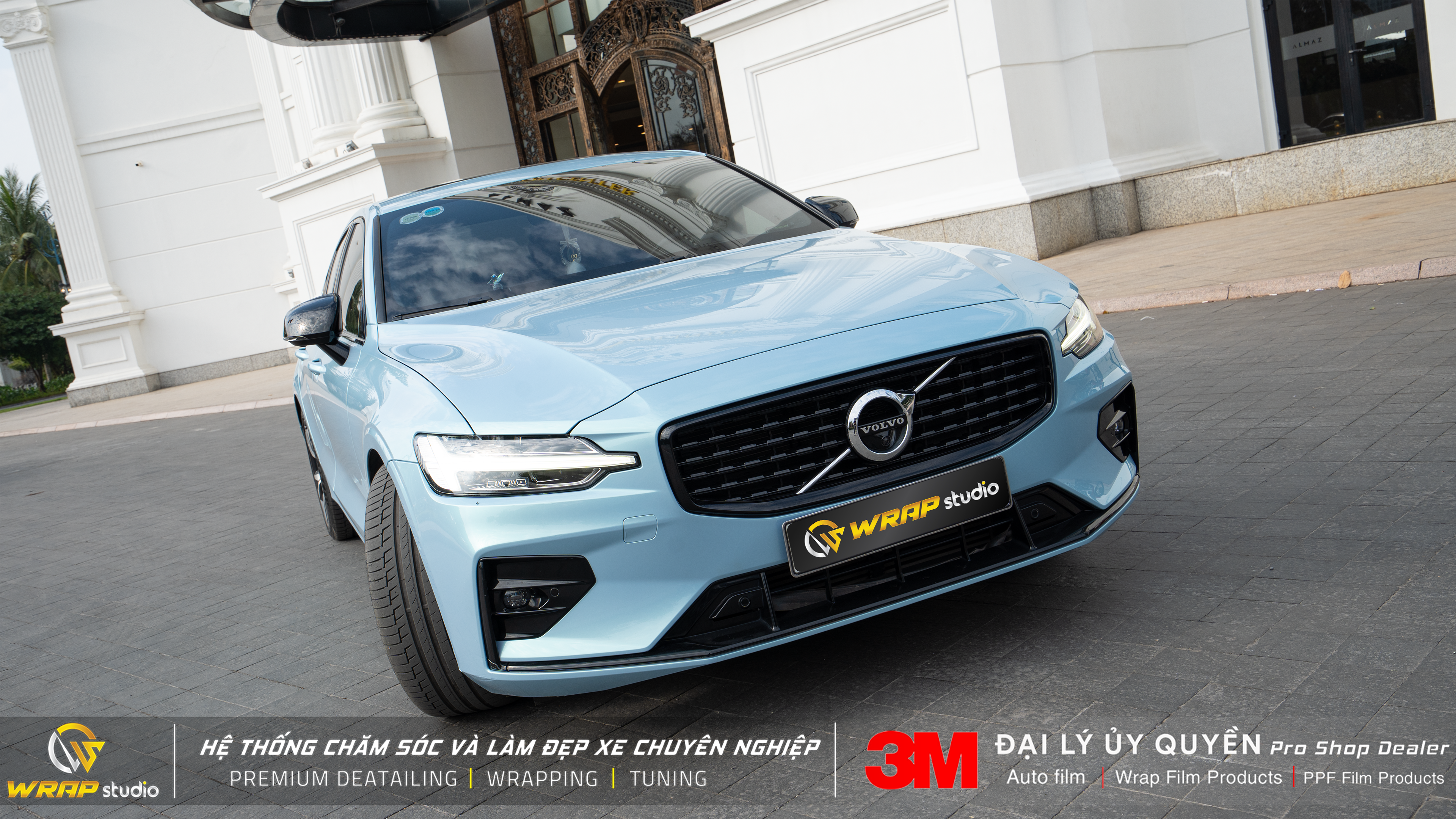 Volvo S60 dán đổi màu 